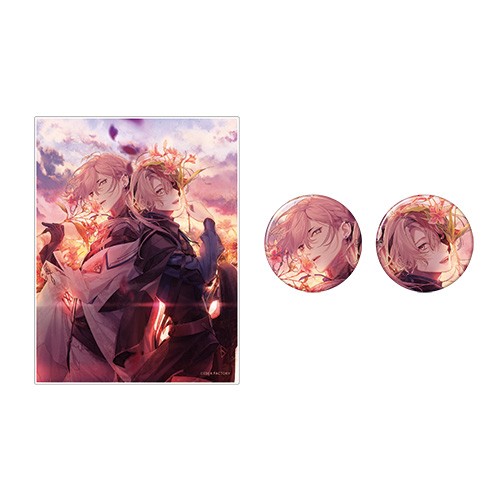 【ビーズログ創刊20周年記念】『終遠のヴィルシュ -ErroR:salvation-』アクリルパネル&缶バッジ2種セット ※2025年11月中旬出荷分