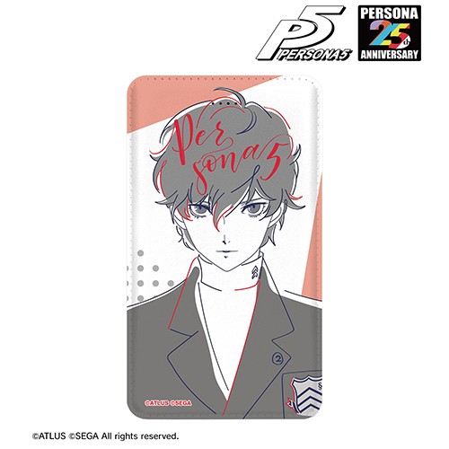 ペルソナシリーズ P5主人公 lette-graph モバイルバッテリー P5主人公