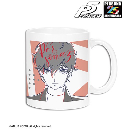 ペルソナシリーズ P5主人公 lette-graph マグカップ P5主人公