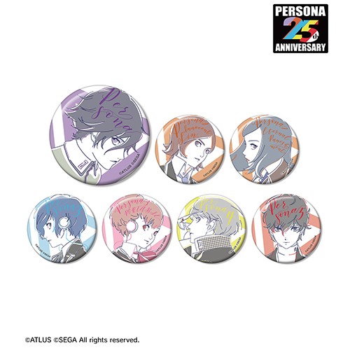 ペルソナシリーズ トレーディング lette-graph 缶バッジ BOX BOX