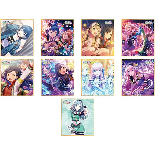 『プロジェクトセカイ カラフルステージ！ feat. 初音ミク』ミニ色紙コレクション 第16弾C【単品】バディ・ファニー・スペンドタイム♪ 単品