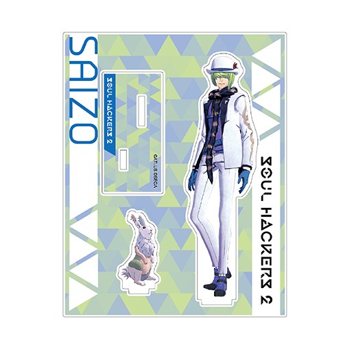 ソウルハッカーズ2 アクリルスタンド サイゾー＆イナバシロウサギ【受注生産】 サイゾー＆イナバシロウサギ