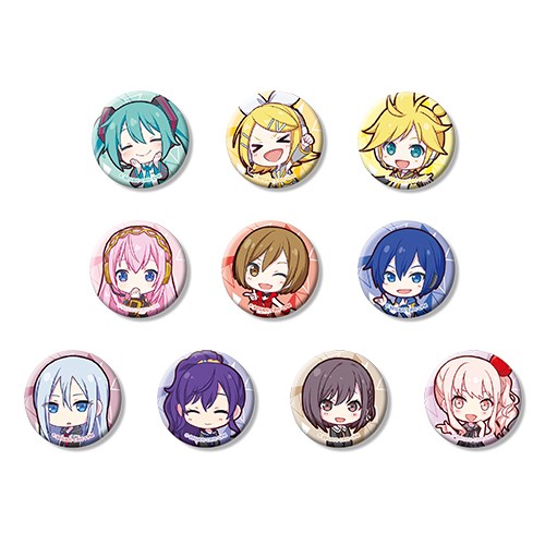 『プロジェクトセカイ カラフルステージ！ feat. 初音ミク』ミニ缶バッジ vol.2 A【BOX】バーチャル・シンガー＆25 時、ナイトコードで。（全10種） BOX