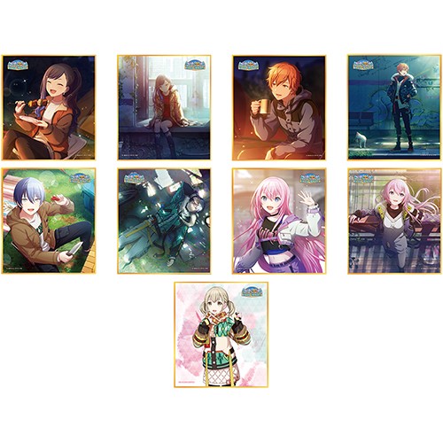 『プロジェクトセカイ カラフルステージ！ feat. 初音ミク』 ミニ色紙コレクション 第17弾C【BOX】Same Dreams,Same Colors（全9種） BOX