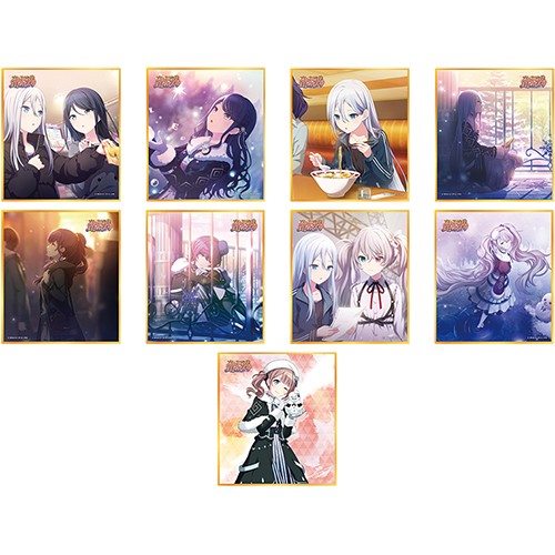 『プロジェクトセカイ カラフルステージ！ feat. 初音ミク』 ミニ色紙コレクション 第17弾A【BOX】交わる旋律 灯るぬくもり（全9種） BOX