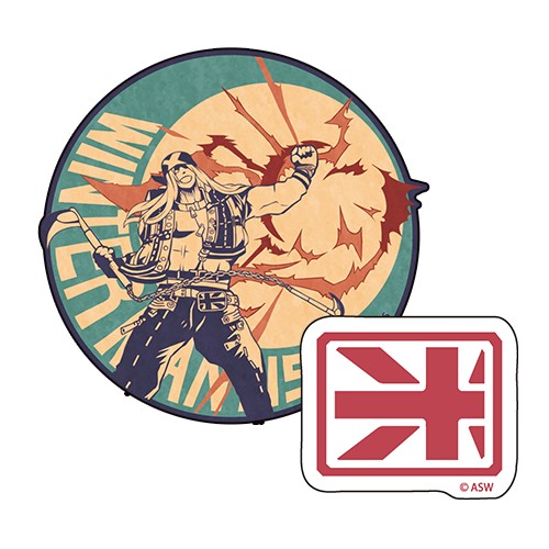 GUILTY GEAR -STRIVE- ステッカーセット 04.AXL LOW（限定特典付き） 04.AXL LOW