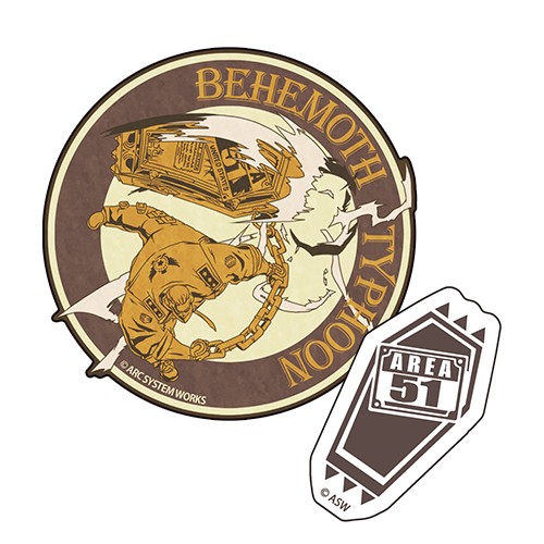 GUILTY GEAR -STRIVE- ステッカーセット16.GOLDLEWIS DICKINSON（限定特典付き） 16.GOLDLEWIS DICKINSON