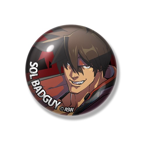 GUILTY GEAR -STRIVE- ガラスマグネット 01.SOL BADGUY（限定特典付き） 01.SOL BADGUY