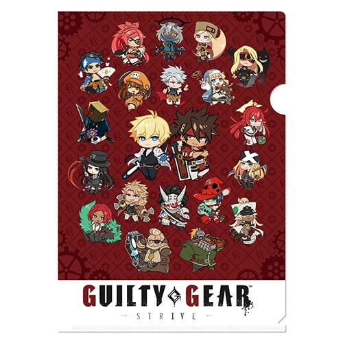 GUILTY GEAR -STRIVE- A4クリアファイル SD【eb-ex】※2025年11月中旬出荷分 SD