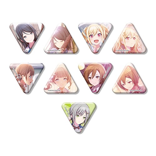 『プロジェクトセカイ カラフルステージ！ feat. 初音ミク』ミニ三角缶バッジ vol.3 C【単品】揺れるまま、でも君は前へ（全9種） ※2025年11月中旬出荷分 単品