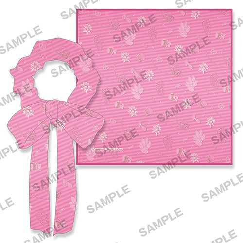 ビーズログ文庫創刊16周年記念『悪役令嬢は隣国の王太子に溺愛される』リボンシュシュ&ミニタオルセット　ティアラローズ（書き下ろしSS付き） 『悪役令嬢は隣国の王太子に溺愛される』ティアラローズ