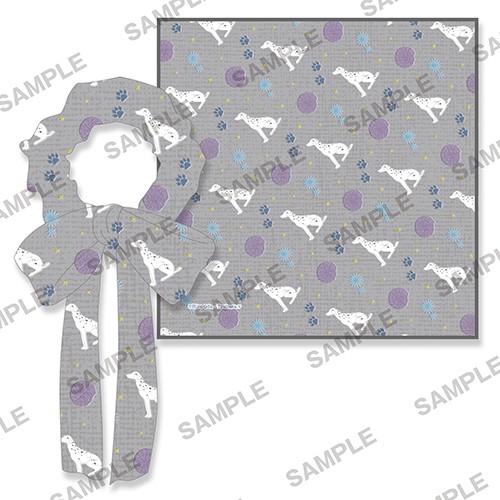 ビーズログ文庫創刊16周年記念『弱気MAX令嬢なのに、辣腕婚約者様の賭けに乗ってしまった』リボンシュシュ&ミニタオルセット　ルーファス（書き下ろしSS付き） 『弱気MAX令嬢』ルーファス