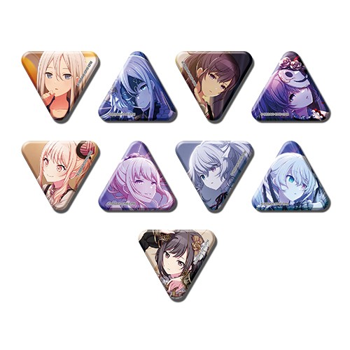 『プロジェクトセカイ カラフルステージ！feat. 初音ミク』ミニ三角缶バッジ vol.1 B【BOX】囚われのマリオネット（全9種） BOX