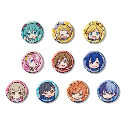 『プロジェクトセカイ カラフルステージ！feat. 初音ミク』ミニ缶バッジ vol.1 A【単品】バーチャル・シンガー＆Vivid BAD SQUAD（全10種） 単品