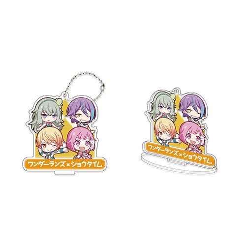 『プロジェクトセカイ カラフルステージ！feat. 初音ミク』ユニットアクリルスタンドキーホルダーワンダーランズ×ショウタイム ※2025年11月中旬出荷分 単品