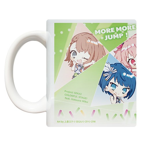 『プロジェクトセカイ カラフルステージ！ feat. 初音ミク』マグカップMORE MORE JUMP！ Art by 上倉エク ※2025年11月中旬出荷分 MORE MORE JUMP！ Art by 上倉エク