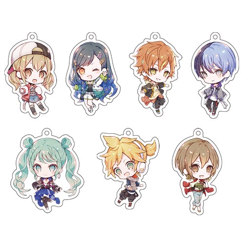 『プロジェクトセカイ カラフルステージ！ feat. 初音ミク』アクリルキーホルダーコレクション C【単品】Vivid BAD SQUAD Art by にわ子（全7種） ※2025年11月中旬出荷分 単品