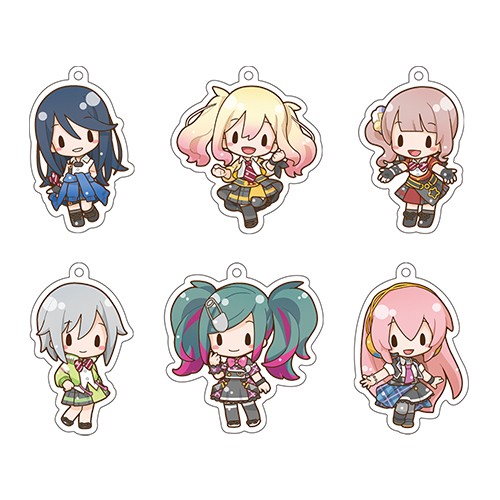 『プロジェクトセカイ カラフルステージ！ feat. 初音ミク』アクリルキーホルダーコレクション A【単品】Leo/need Art by 三月八日（全6種） ※2025年11月中旬出荷分 単品