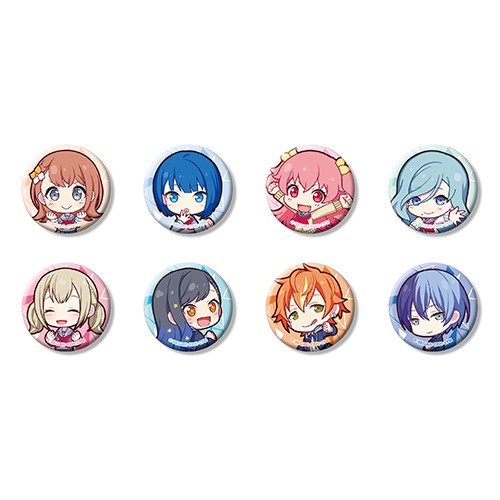 『プロジェクトセカイ カラフルステージ！ feat. 初音ミク』ミニ缶バッジ vol.3 C【単品】MORE MORE JUMP！＆Vivid BAD SQUAD（全8種） 単品