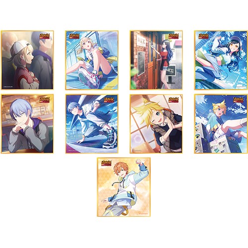 『プロジェクトセカイ カラフルステージ！ feat. 初音ミク』 ミニ色紙コレクション 第19弾B【単品】Legend still vivid（全9種） 単品