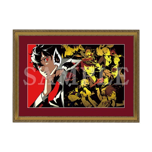 【ペルソナ5】A3キャラファイングラフC：「ペルソナ５ ザ・ロイヤル」集合イラスト C：「ペルソナ５ ザ・ロイヤル」集合イラスト