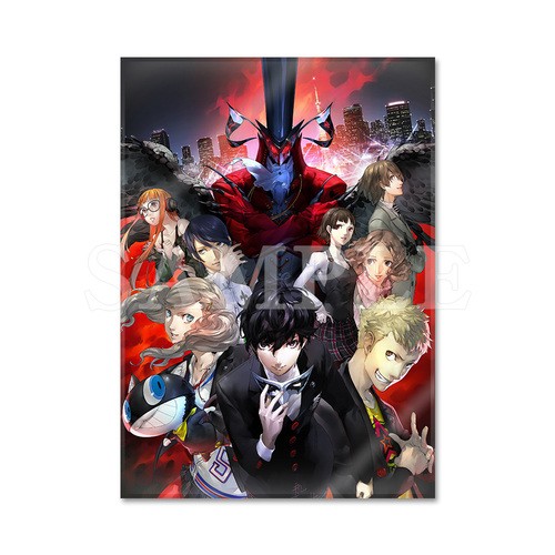 【ペルソナ5】A4キャラファインアクリルB B