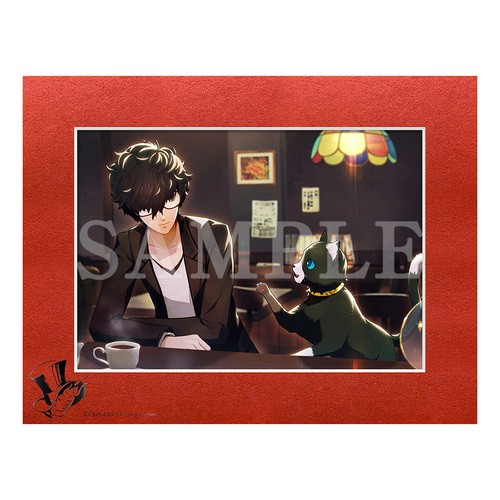 【ペルソナ5】２LキャラファインマットJ J