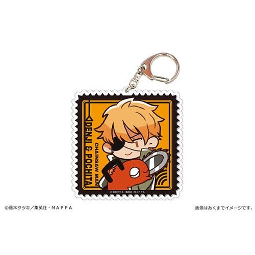 「チェンソーマン」でかアクリルキーホルダー デンジ&ポチタ でかアクリル　デンジ&ポチタ