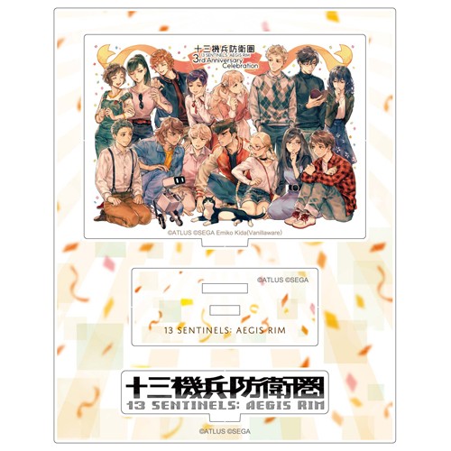 十三機兵防衛圏3周年記念 アクリルスタンド A A