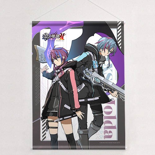 英雄伝説 黎の軌跡II -CRIMSON SiN- B2タペストリー（イクス＆ヨルダ） イクス＆ヨルダ