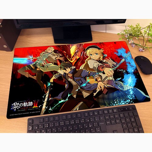 英雄伝説 黎の軌跡II -CRIMSON SiN- ラバーマット（メインビジュアル） メインビジュアル
