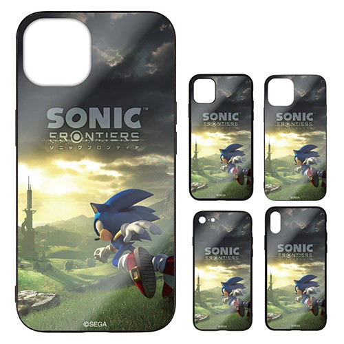 ソニックフロンティア 強化ガラスiPhoneケース7・8・SE(第２世代)共用 7・8・SE(第２世代)共用