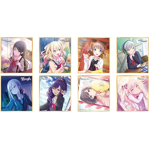 『プロジェクトセカイ カラフルステージ！ feat. 初音ミク』 ミニ色紙コレクション 第1弾【BOX】リニューアル版 A Leo/need＆25時、ナイトコードで。（全8種） 【BOX】リニューアル版 A
