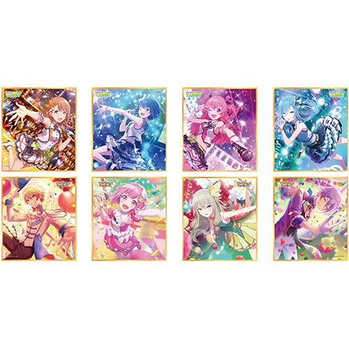 『プロジェクトセカイ カラフルステージ！ feat. 初音ミク』 ミニ色紙コレクション 第2弾【BOX】リニューアル版 C MORE MORE JUMP！＆ワンダーランズ×ショウタイム（全8種） 【BOX】リニューアル版 C