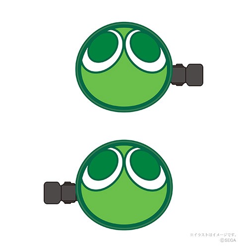 ぷよぷよ 前髪クリップ vol.2(みどりぷよ) みどりぷよ