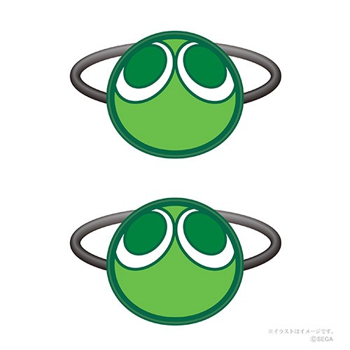 ぷよぷよヘアゴム vol.2(みどりぷよ) みどりぷよ