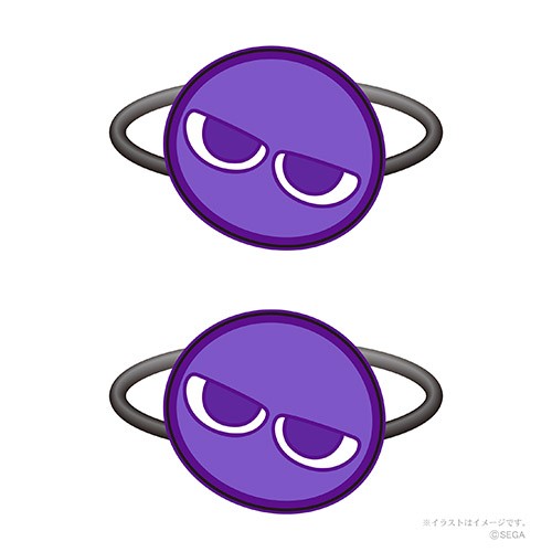 ぷよぷよヘアゴム vol.2(むらさきぷよ) むらさきぷよ