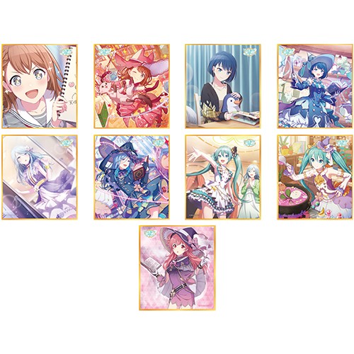 『プロジェクトセカイ カラフルステージ！ feat. 初音ミク』 ミニ色紙コレクション 第20弾B【BOX】Cast Spell on You（全9種） ※2025年11月中旬出荷分 【BOX】Cast Spell on You（全9種）