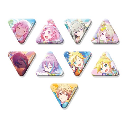 『プロジェクトセカイ カラフルステージ！ feat. 初音ミク』ミニ三角缶バッジ vol.4 D【BOX】スマイルオブドリーマー（全9種） 【BOX】スマイルオブドリーマー（全9種）