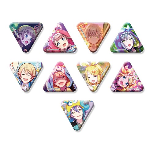 『プロジェクトセカイ カラフルステージ！ feat. 初音ミク』ミニ三角缶バッジ vol.4 B【単品】響くトワイライトパレード（全9種） ※2025年11月中旬出荷分 【単品】響くトワイライトパレード（全9種）