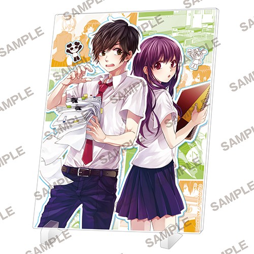 角川ビーンズ文庫創刊記念 『告白予行練習　ヤキモチの答え』アクリルパネル 『告白予行練習　ヤキモチの答え』