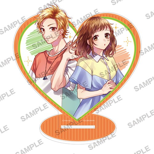 角川ビーンズ文庫創刊記念『告白予行練習　東京サマーセッション』ハートアクリルスタンド～美桜＆春輝～ 『告白予行練習　東京サマーセッション』～美桜＆春輝～