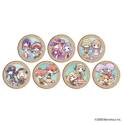 缶バッジ「ルーンファクトリー2」01/BOX（全7種）(グラフアート)