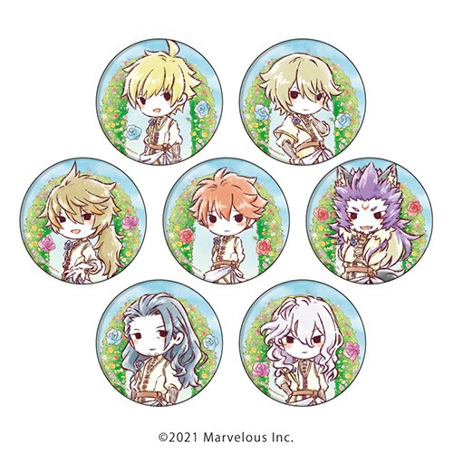 缶バッジ「ルーンファクトリー5」08コンプリートBOX（全7種）男性キャラ 結婚衣装ver.(グラフアートイラスト)