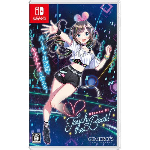 Kizuna AI - Touch the Beat! 通常版 3Dクリスタルセット Switch（エビテン限定特典付き） 通常版 3Dクリスタルセット Switch
