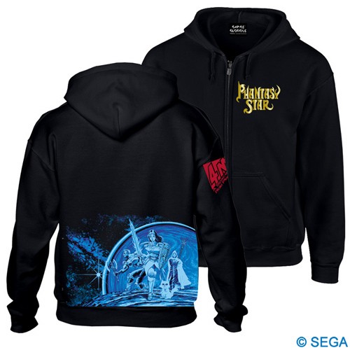 ファンタシースター ジップアップパーカーLサイズ Lサイズ