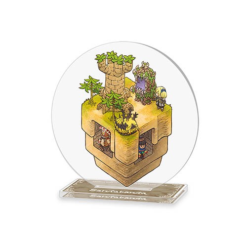 FINAL FANTASY XI VANARIUMアクリルコースタースタンドSarutabaruta Sarutabaruta