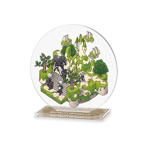 FINAL FANTASY XI VANARIUMアクリルコースタースタンドRu'Aun Gardens Ru'Aun Gardens