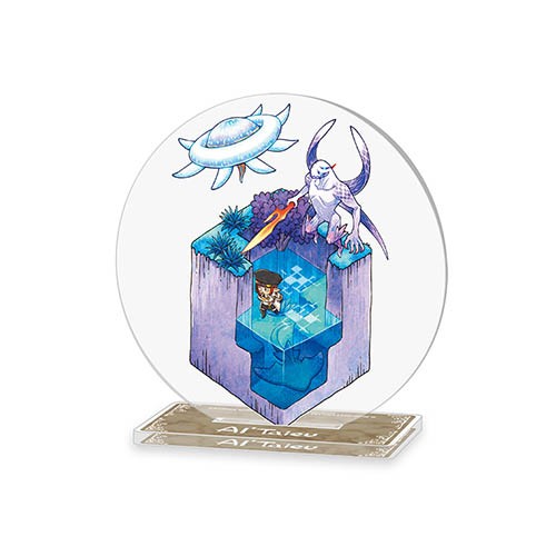 FINAL FANTASY XI VANARIUMアクリルコースタースタンドAl'Taieu Al'Taieu