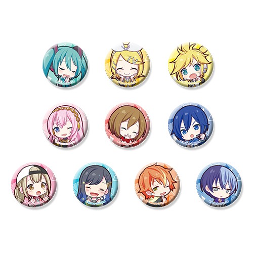 『プロジェクトセカイ カラフルステージ！ feat. 初音ミク』ミニ缶バッジ vol.4 A【単品】バーチャル・シンガー＆Vivid BAD SQUAD（全10種） 単品